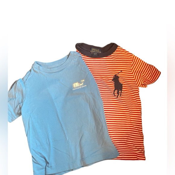 Ralph Lauren Polo and Vineyard Vines 2T Boys T-Shirts - Picture 1 of 9